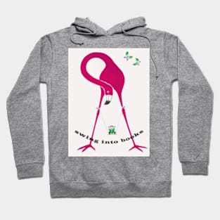 Swing Into Books Hoodie